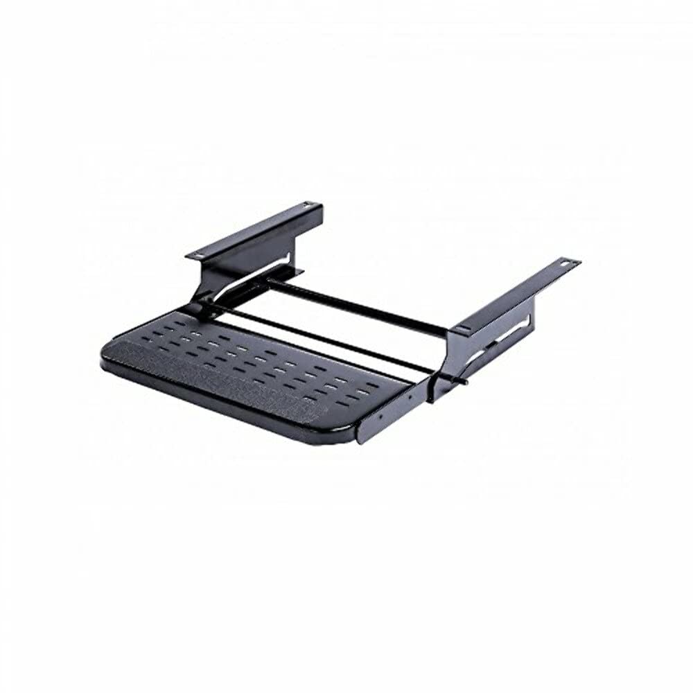 Manual RV Step Stromberg Carlson SMFP-1220 – Foldable Camper Stairs for Trailer, Portable Single Pull Out Platform for RV, Rust Resistant Construction, Exterior Camper Step, 20" Wide Non-Skid Design
