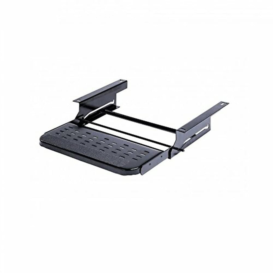 Manual RV Step Stromberg Carlson SMFP-1220 – Foldable Camper Stairs for Trailer, Portable Single Pull Out Platform for RV, Rust Resistant Construction, Exterior Camper Step, 20" Wide Non-Skid Design