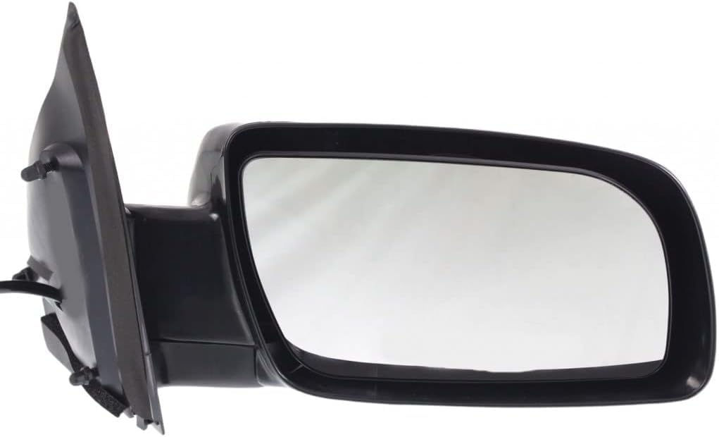 For GMC Safari Door Mirror Passenger Side 1985 86 87 88 89 90-95 96 97 1998 | Power | Non-Heated | Gloss | Below Eyeline | 15001802 | GM1321159