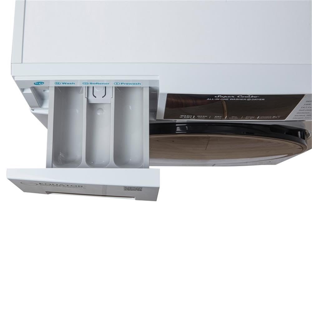 Pinnacle All-in-One Combo Washer Dryer 22-4600 L W with Pet Cycle - 1.62 cu.ft./15 lbs., White