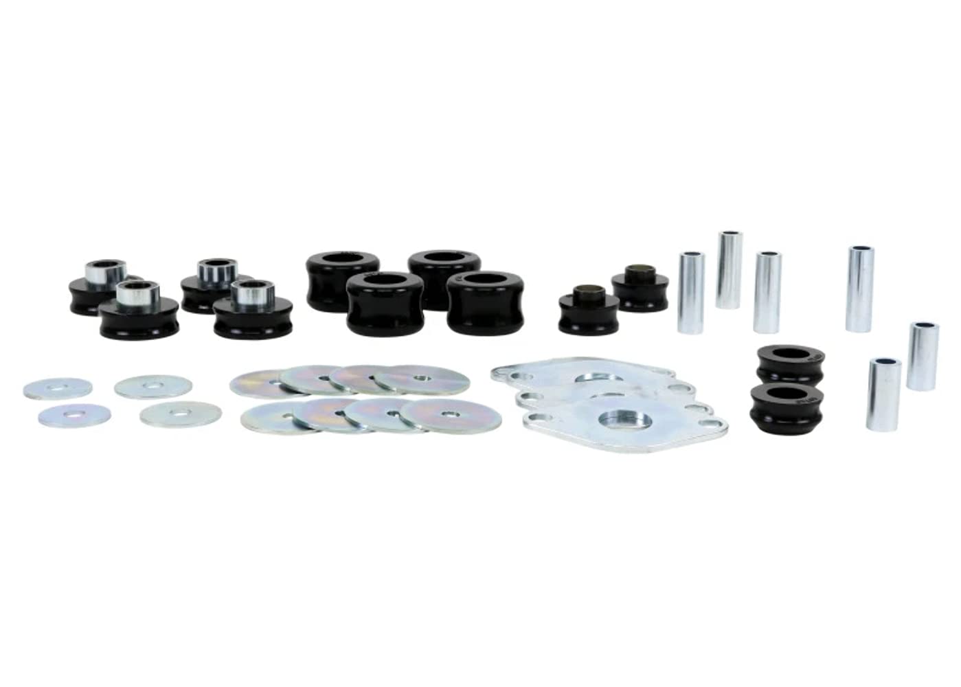 Whiteline W93448 Body Mount Bushing Assembly Front and Rear; Fits Toyota Tacoma 05-13
