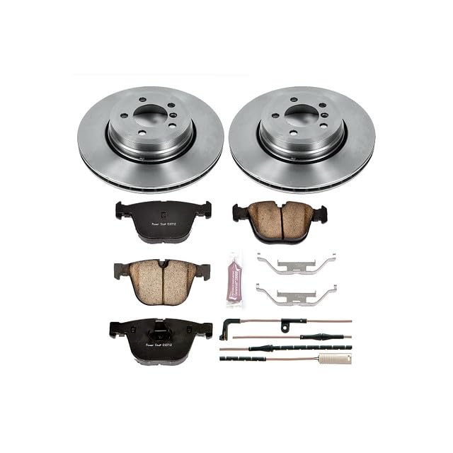 Power Stop Autospecialty KOE5283 Rear Replacement Brake Kit-OE Brake Rotors & Ceramic Brake Pads