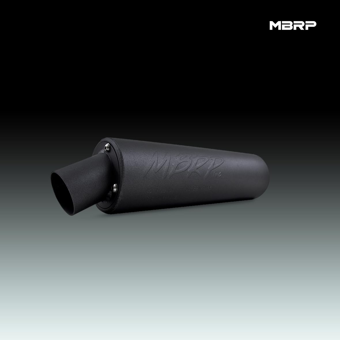Black MBRP Universal Utility Muffler