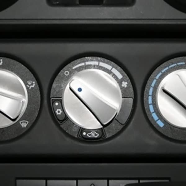 Rugged Ridge | Climate Control Dash Knob Kit, Aluminum, Blue | 11420.05 | Fits 2007-2010 Jeep Wrangler JK