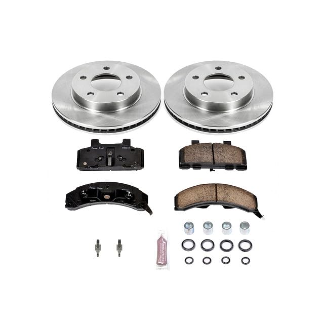 Power Stop Autospecialty KOE1487 Front Replacement Brake Kit-OE Brake Rotors & Ceramic Brake Pads
