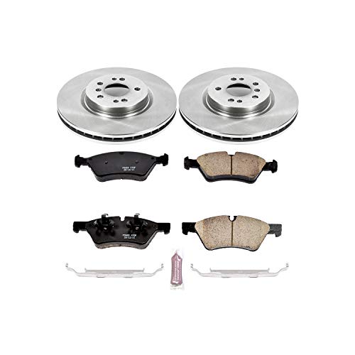 Power Stop Autospecialty KOE4642 Front Replacement Brake Kit-OE Brake Rotors & Ceramic Brake Pads