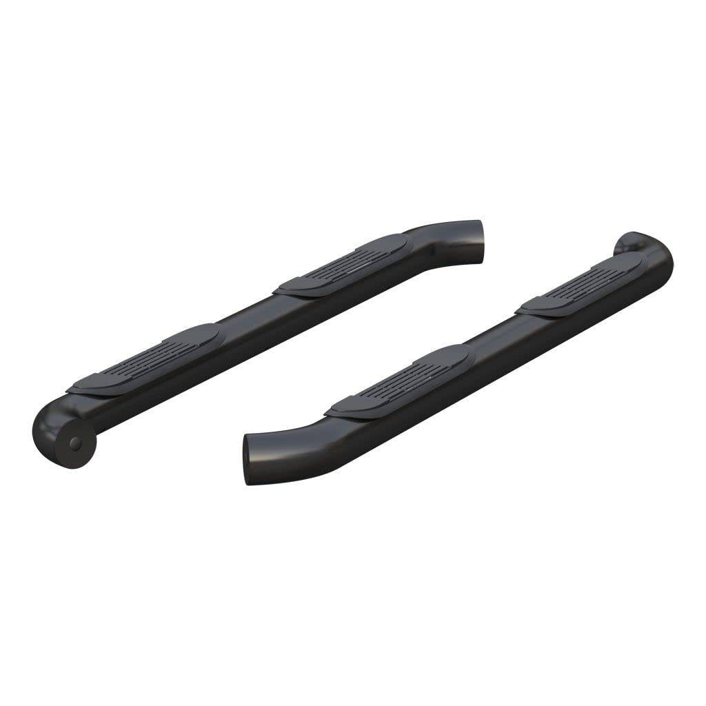 3-Inch Round Black Steel ARIES Nerf Bars, No-Drill, Fits Select Ford Bronco Sport