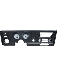 Dakota Digital VHX-69P-FIR-S-B Analog Dash Gauge System Compatible with 1969 Pontiac Firebird Silver Alloy Blue Backlighting