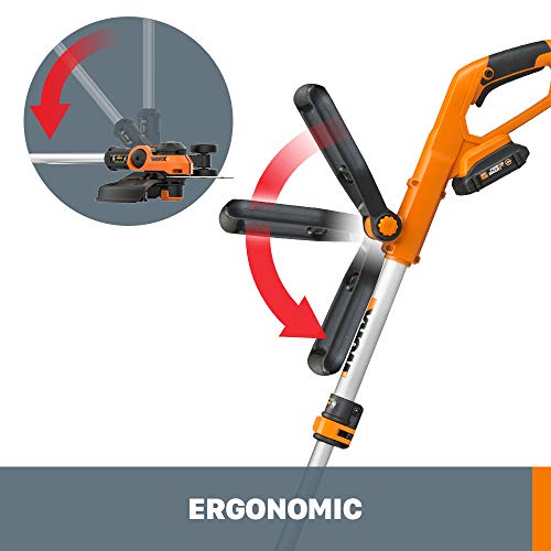 Cordless WORX String Trimmer 20V 2 in 1 Trimmer and Edger WG162 (Battery & Charger Included)