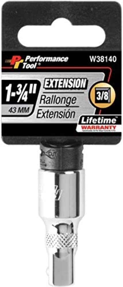W38140 Performance Tool 3/8-Inch Drive Extension Bar, 1-3/4