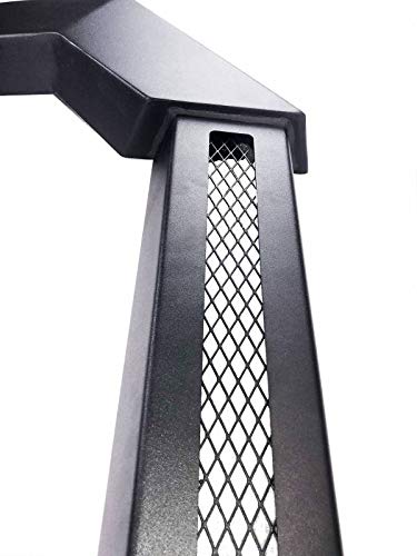 Bull Bar Black Horse Armour No skid plate Matte Black Compatible with 2015-2022 Chevrolet Colorado ( Excludes ZR2 submodel )|2015-2022 GMC Canyon-AB-GM20-NL