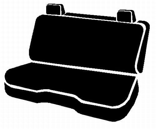 Custom Fit FIA TR42-95 Gray Rear Seat Cover Bench Seat - Saddle Blanket, (Gray)