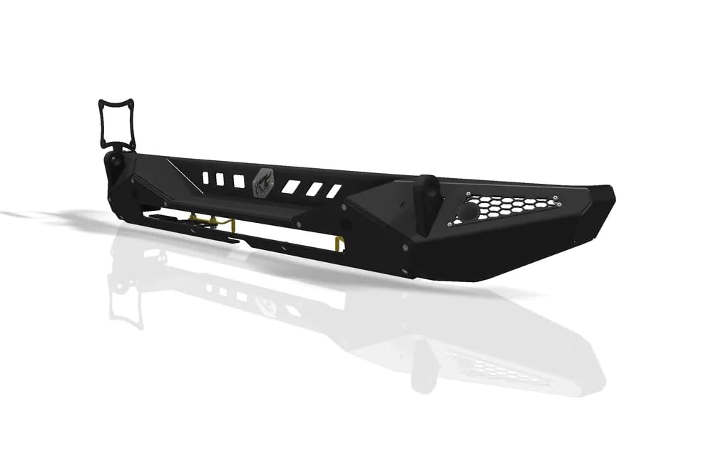 Blaze CrawlTek Rear Bumper - Black compatible with 2018-2023 Jeep Wrangler JL