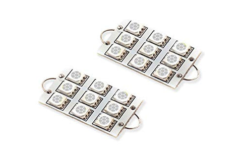 44mm Diode Dynamics SML9 LED Bulbs (Pair), Red
