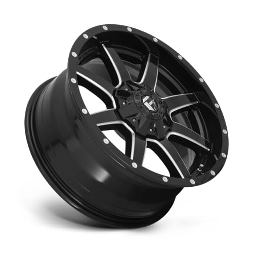 1PC Fuel D610 20X12 5X5.5/150 GL-BLK-MIL -44MM - D61020207047
