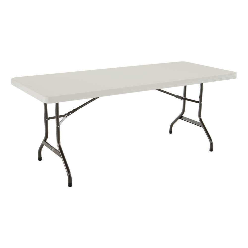 Folding Utility Table LIFETIME 22900, 6 Feet, Almond
