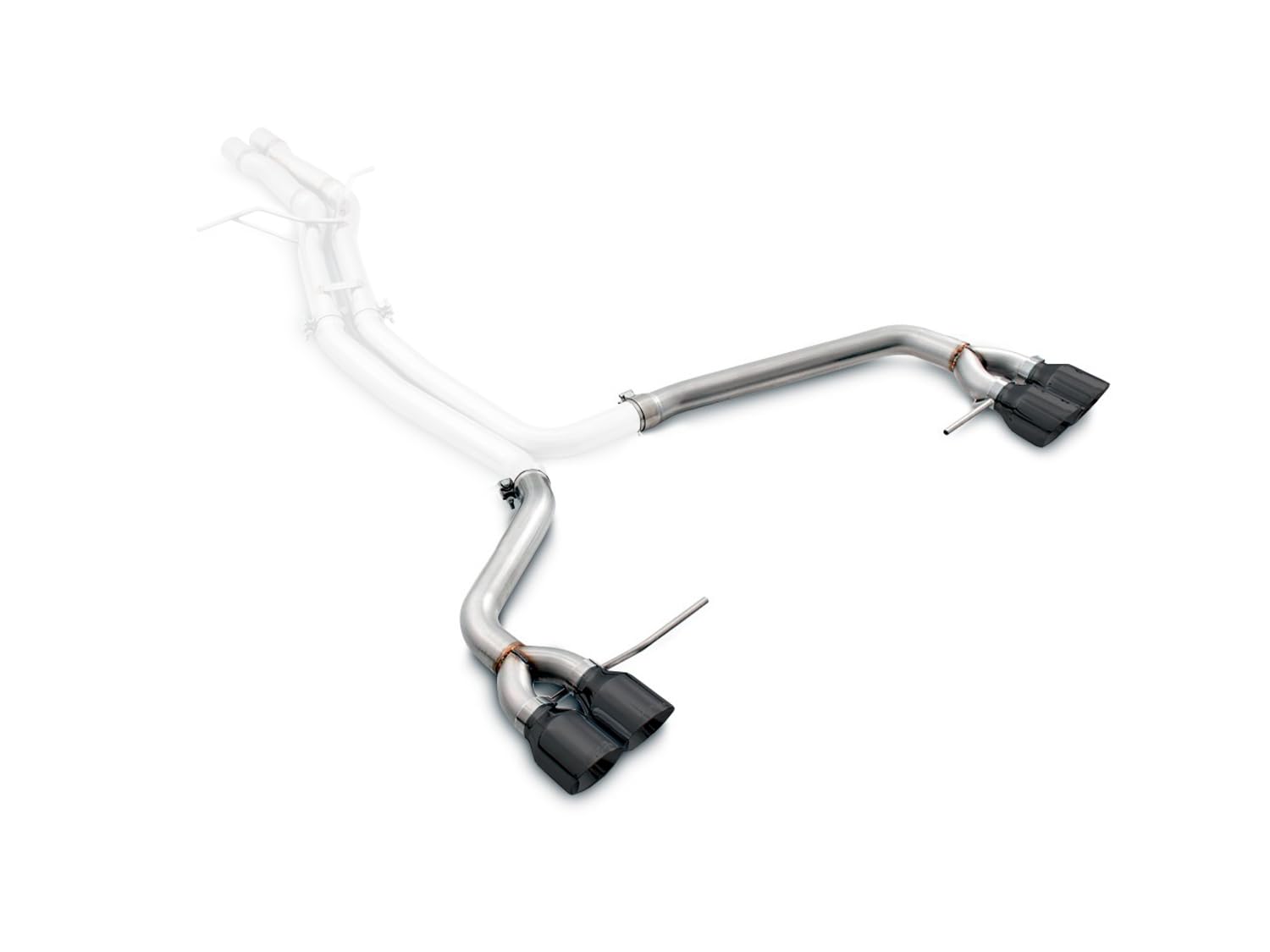 Track Edition AWE Exhaust System for Porsche Macan S / GTS / Turbo - Diamond Black 102mm Tips (3020-43040)