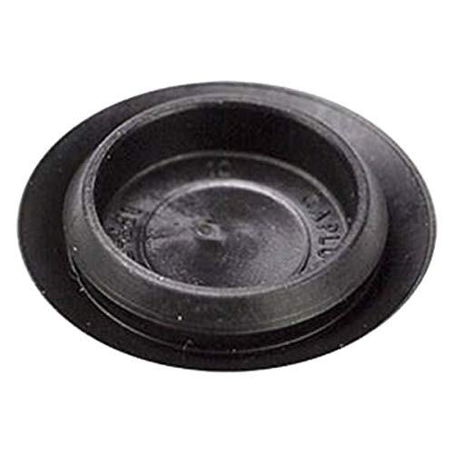 7/8In Install Bay Hole Plug Flush Black 15/32In Head Diameter - 100Pk
