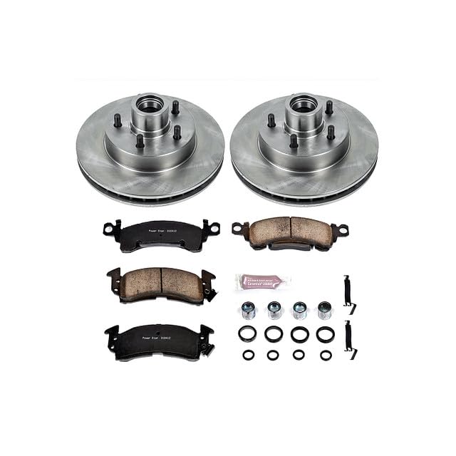 Power Stop Autospecialty KOE4539 Front Replacement Brake Kit-OE Brake Rotors & Ceramic Brake Pads