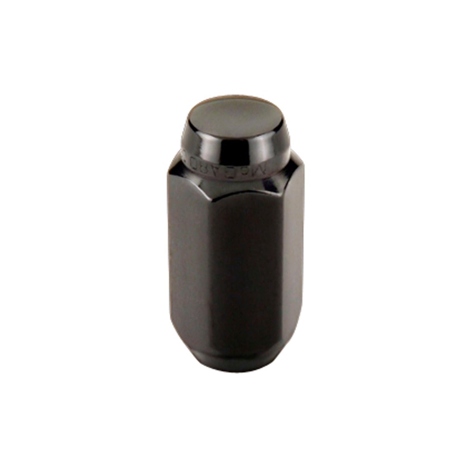 Black McGard Cone Seat Style Lug Nut Set (M14 x 1.5 Thread Size) - Set of 4