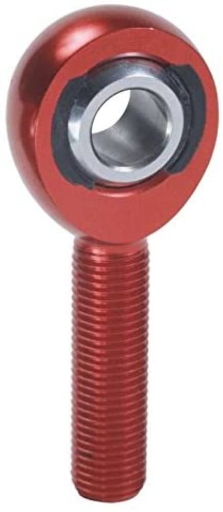 QA1 Precision Products ROD END (A) ENDURA 3/8-3/8 ALUMM-L STUD RED