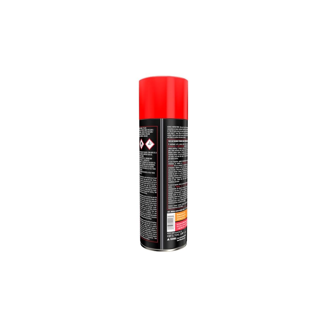 6.5 Oz K&N Air Filter Oil: Aerosol; Restore Engine Air Filter Performance and Efficiency, 99-0504