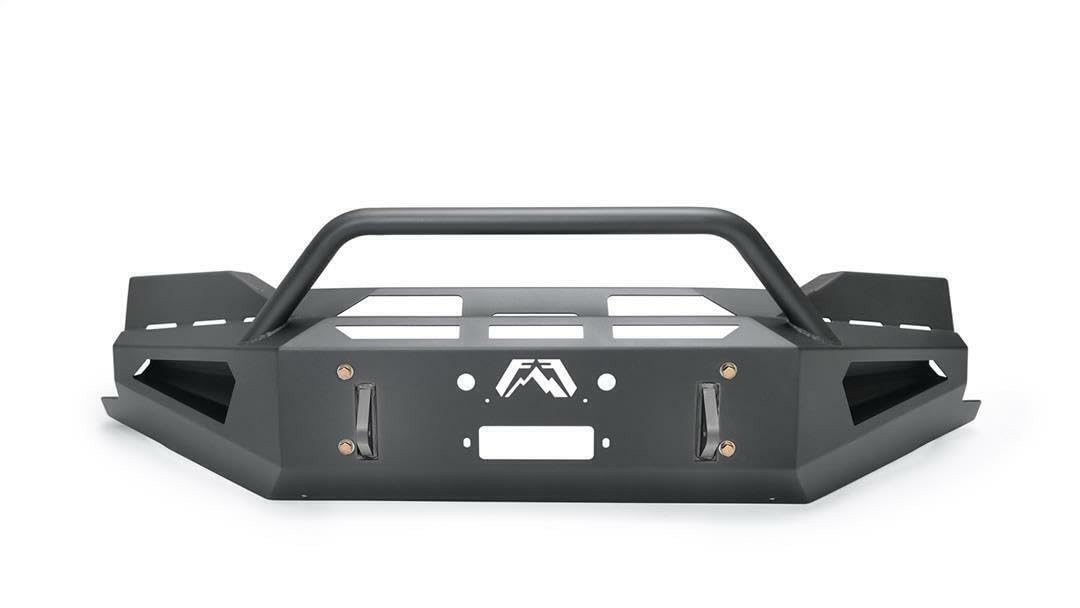 Fab Fours Red CS19-RS4062-1 Steel Front Bumper Fits 19-20 Silverado 1500, Black