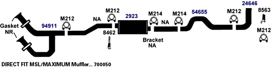 Hanger AP Exhaust 8462
