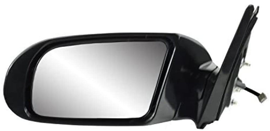 Mirror Driver Side for Nissan Maxima, Black w/PTM Cover, w/Turn Signal, Memory, w/Limited Edition pkg, Foldaway, w/o Premium pkg, Power