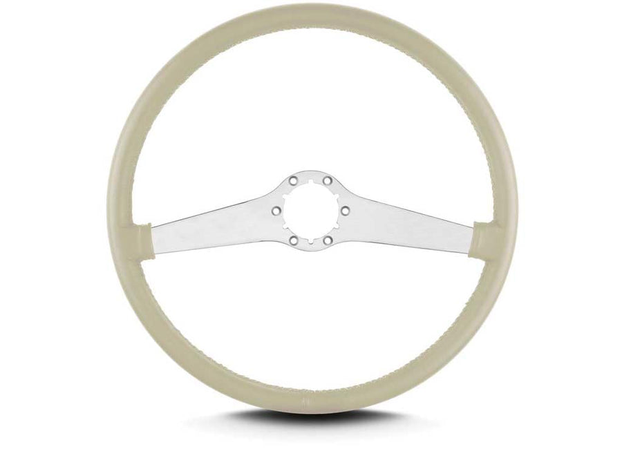Two Smooth Lecarra 15" Brushed Thin Grip Bone 67613