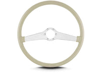 Two Smooth Lecarra 15" Brushed Thin Grip Bone 67613