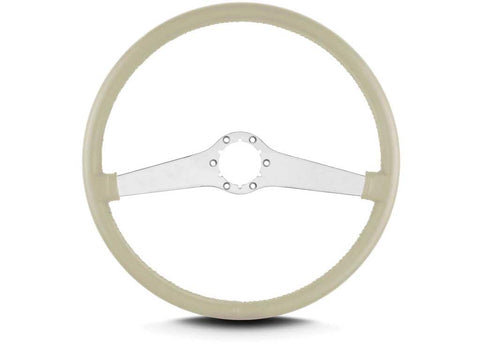 Two Smooth Lecarra 15" Brushed Thin Grip Bone 67613