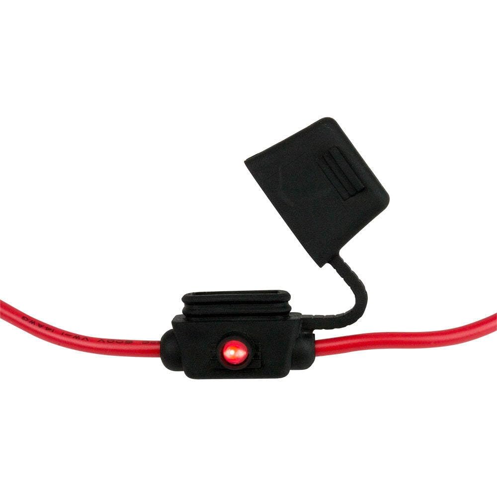 Sea-Dog Inline LED Fuse Holder ATO/ATC Style - Up to 30A