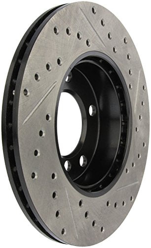 Sport Drilled/Slotted Brake Rotor StopTech 127.34029R (Front Right), 1 Pack