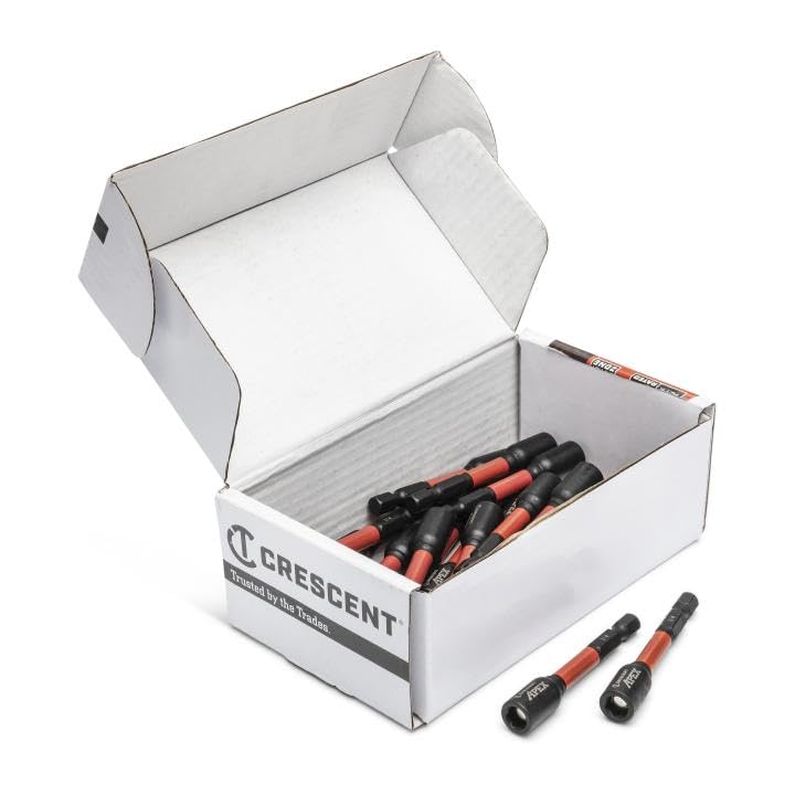 CT APEX TORSION - CRESCENT,1/4",MAG NUTSETTER,25PK (CAVN2DHX16-25)