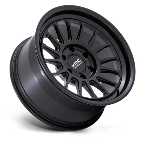 KMC MONOBLOCK IMPACT FORGED 18X9 6X5.55 0mm SATIN BLACK - KM447MX18906800
