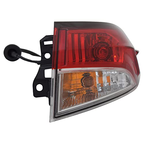 Right TYC Tail Light Assembly Compatible with 2020-2021 Toyota Corolla