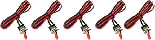Toggle Switch Mini Install Bay with 20 Inch Leads On and Off 5 Bag- IBMTS