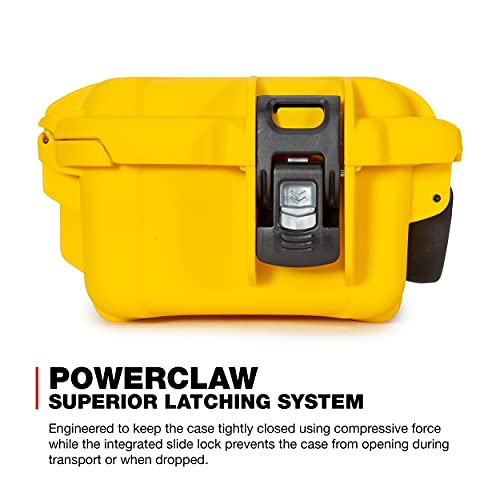 Waterproof Nanuk 905 Hard Case with Padded Dividers - Yellow
