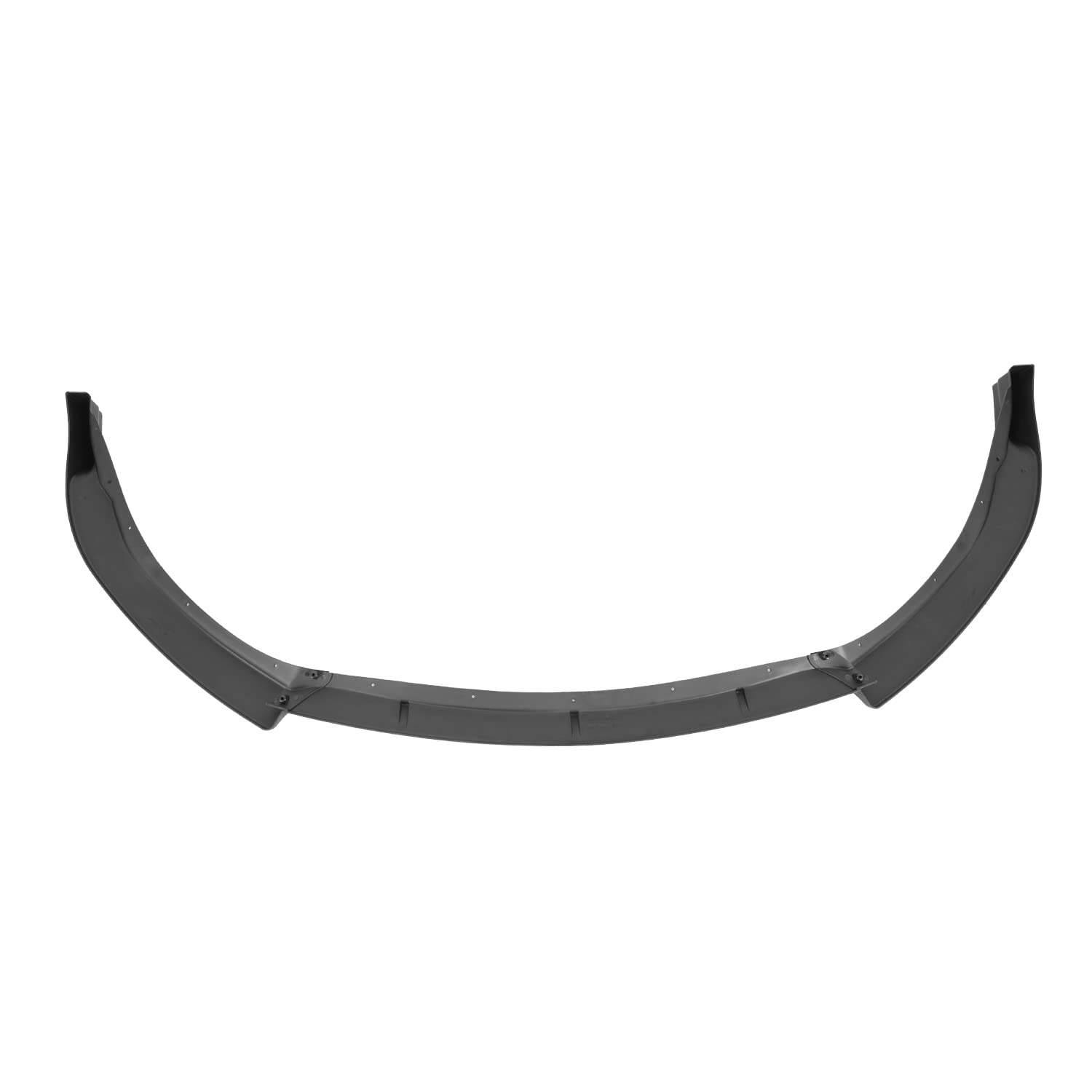 Front Bumper Lip Kit Spoiler Splitter Spec-D Tuning Glossy Black Compatible with Toyota Corolla L/LE 2014-2016