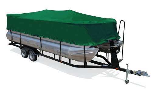 Taylor Made Products Semi-Custom Trailerite Full Pontoon Boat Cover, Multiple Sizes and Colors