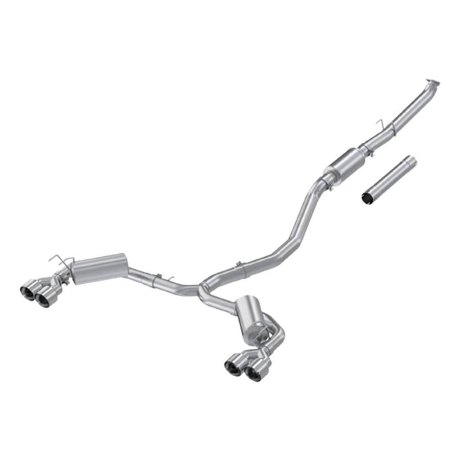 MBRP S4906AL Exhaust - MBRP Exhaust S4906AL Armor Lite Cat Back Exhaust System Fits 22-24 Civic