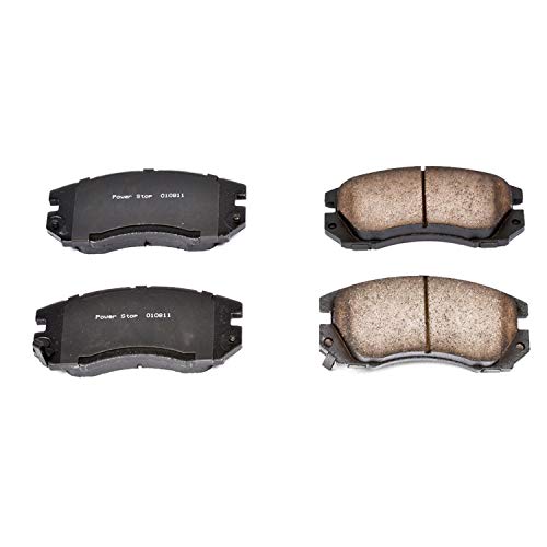 Power Stop Z16 16-563 Evolution Front Ceramic Brake Pads For Subaru Legacy 1991-1994, Subaru Legacy 1996 [Model Specific]