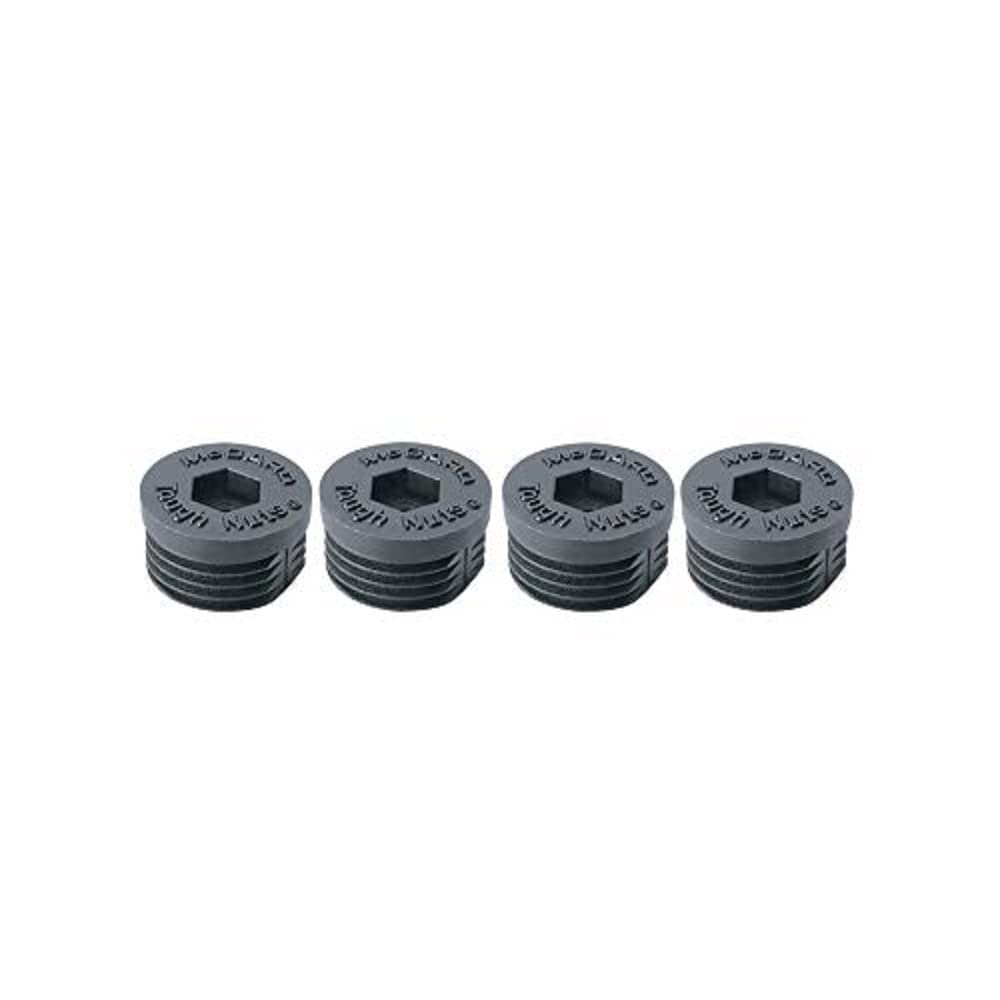 Black Nylon McGard Replacement Plugs - Pack of 4