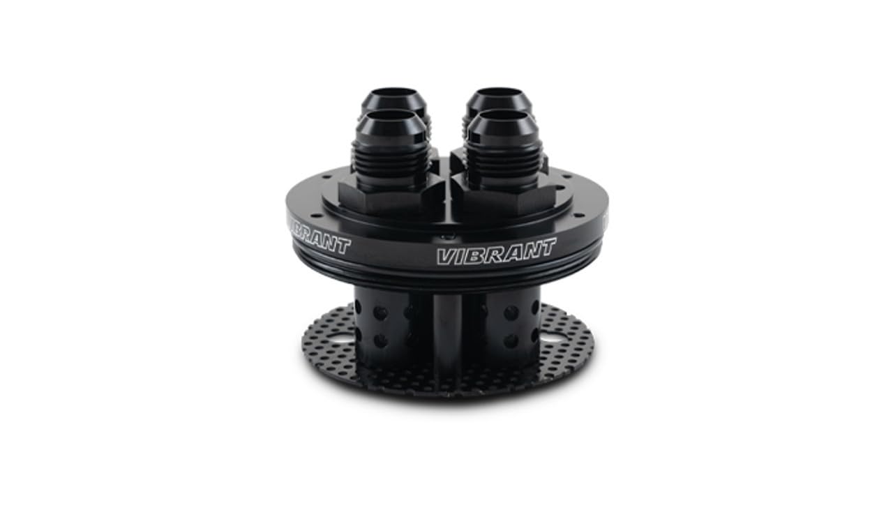 4-Port Vibrant Catch Can Lid Assembly