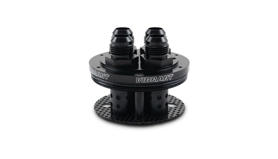 4-Port Vibrant Catch Can Lid Assembly