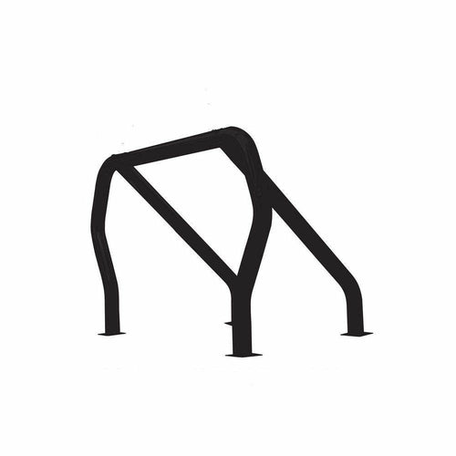 Go Rhino Complete Kit Bed Bar - Single Bar/Single Kicker | Mild Steel, Black | 9109370SSB | Fits 1982-2011 Ford Ranger w/Short or Long Bed Styleside and Other Vehicles (See Description)