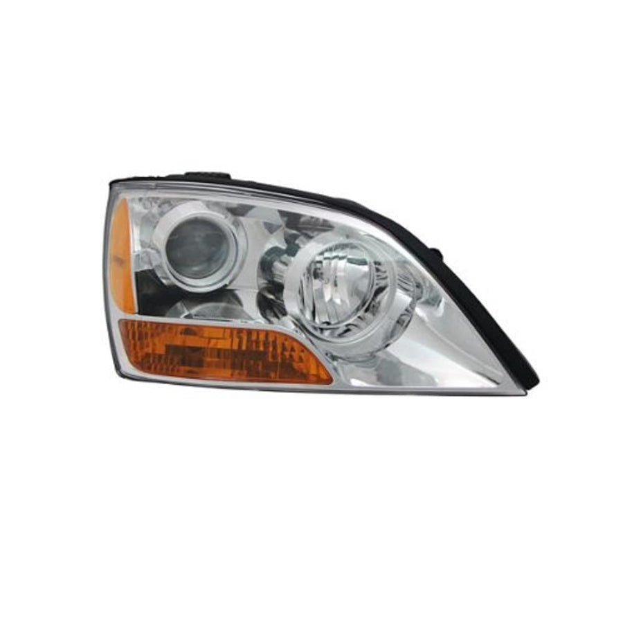 Right TYC Headlight Assembly Compatible with 2008-2009 Kia Sorento