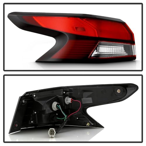 Nissan Versa 20-22 Spyder (OE) Halogen Tail Light - Signal-7440NA(Included) ; Brake-W21W(Included) ; Side Marker-W5W(Included) - OE Outer Left