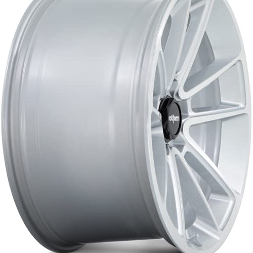 1PC Rotiform R192 22X10 5X112 GL-SLV-MACH-FC 25MM - R192220044+25